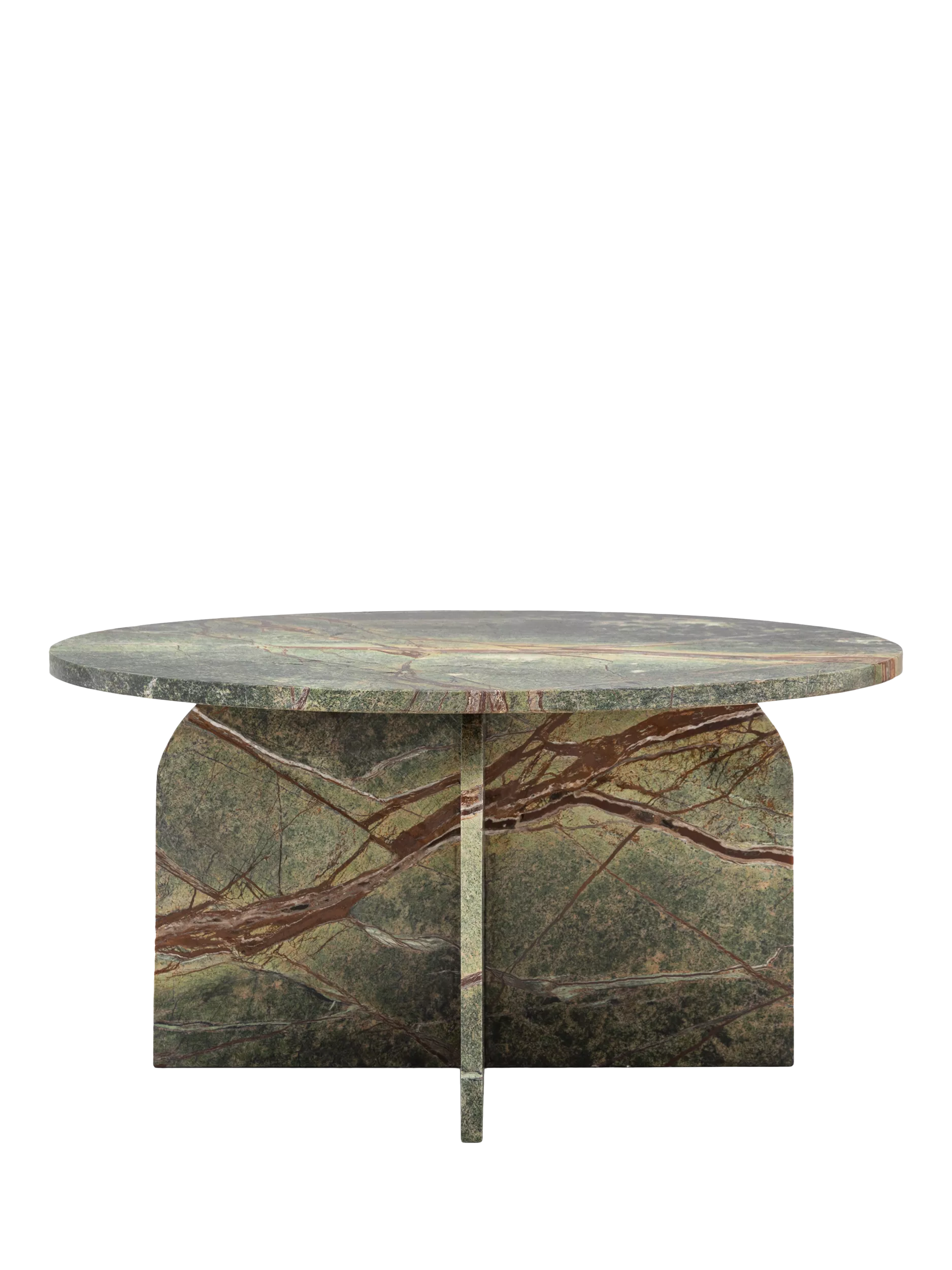 Gallery Direct Vermont Marble Coffee Table, Ember