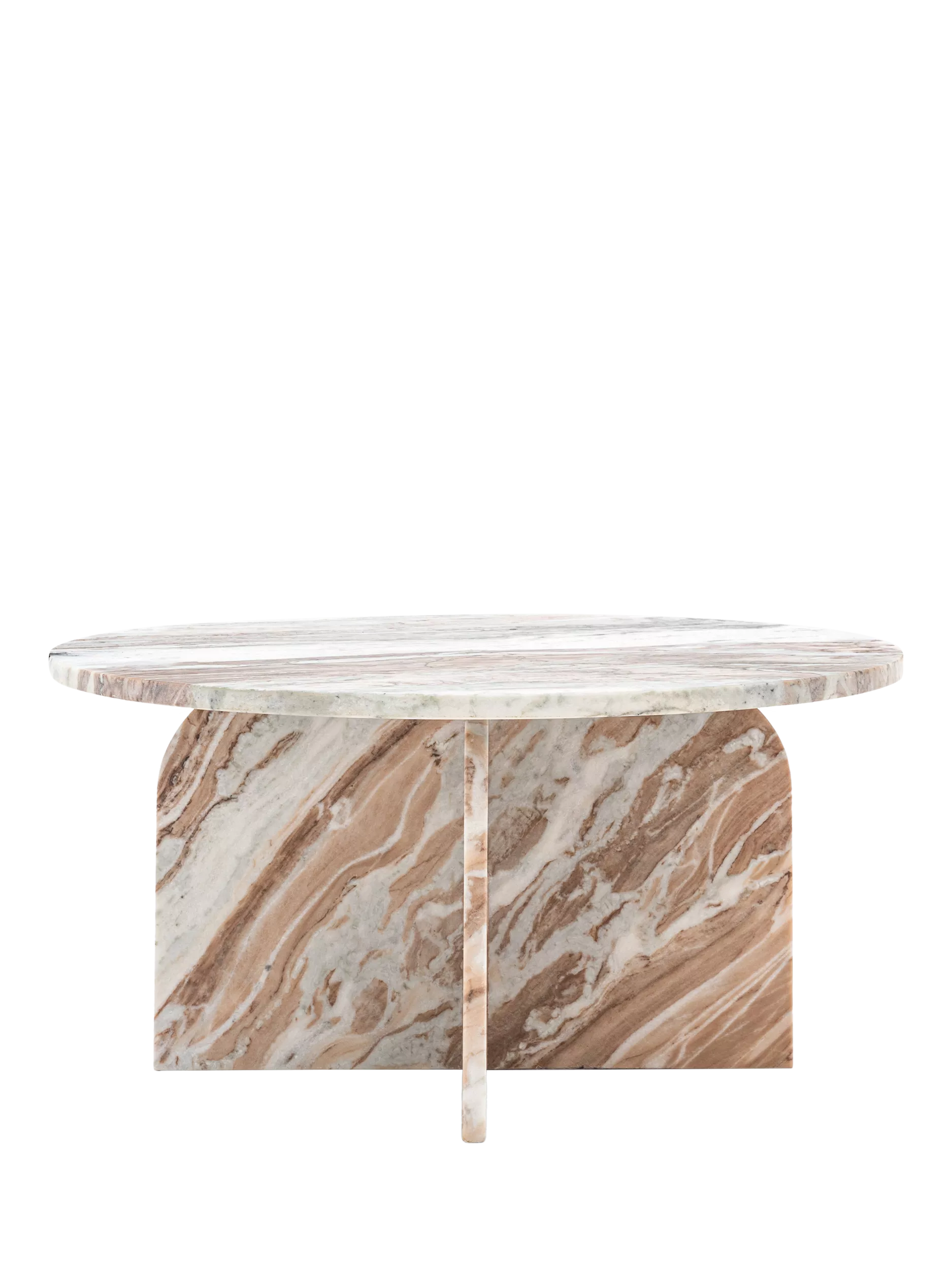 Gallery Direct Vermont Marble Coffee Table, Natural