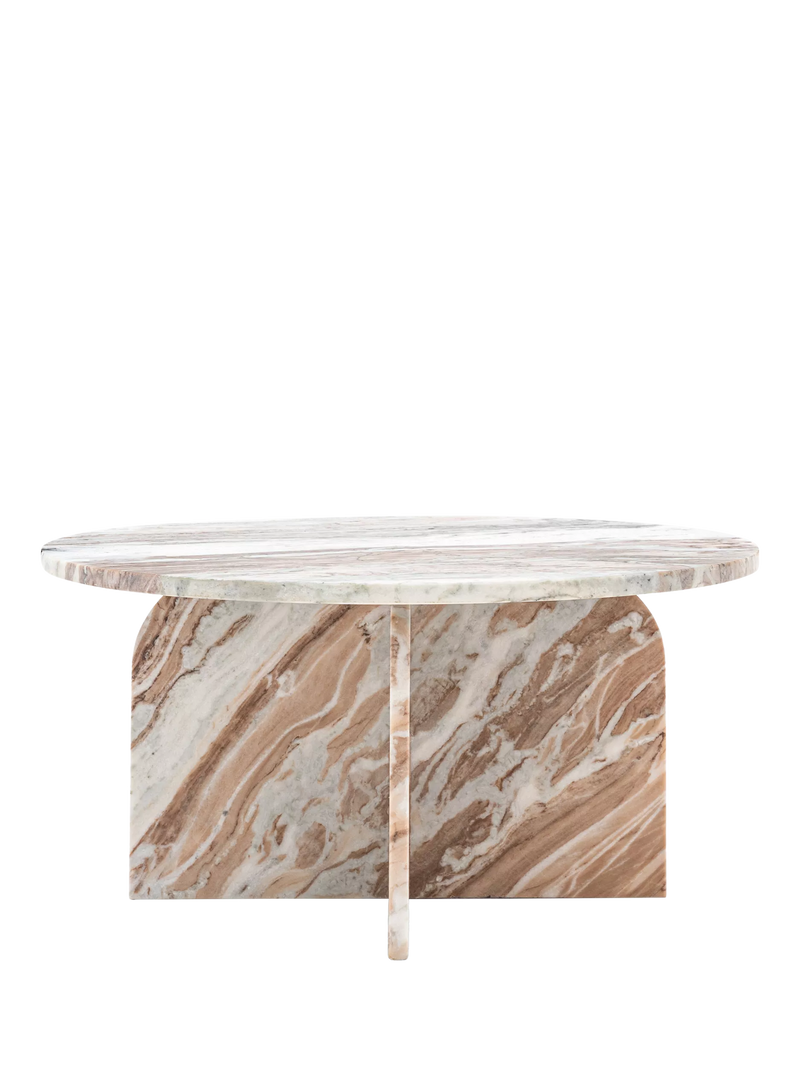 Gallery Direct Vermont Marble Coffee Table, Natural