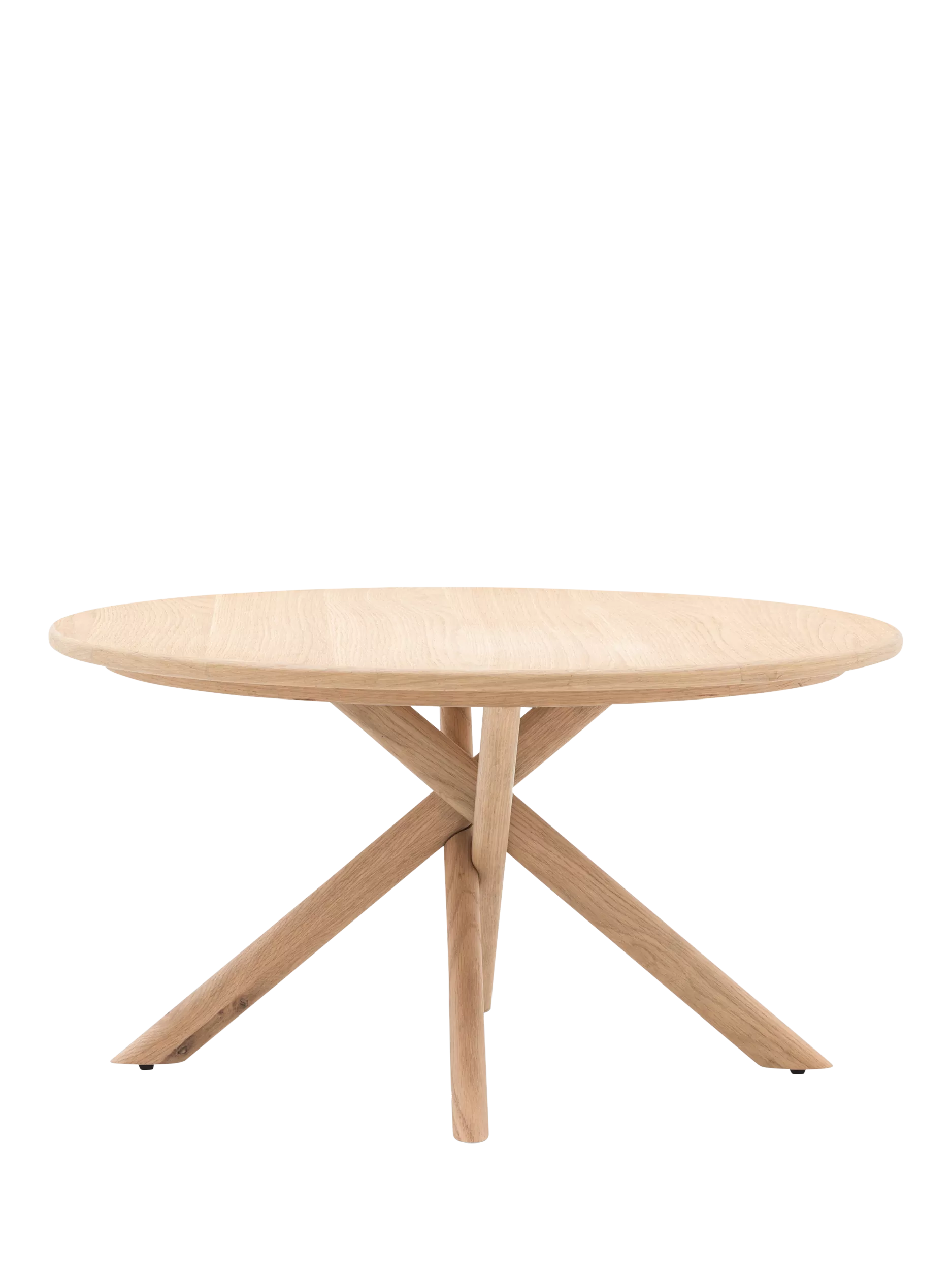 Gallery Direct Winslow coffee table natural round, UK version