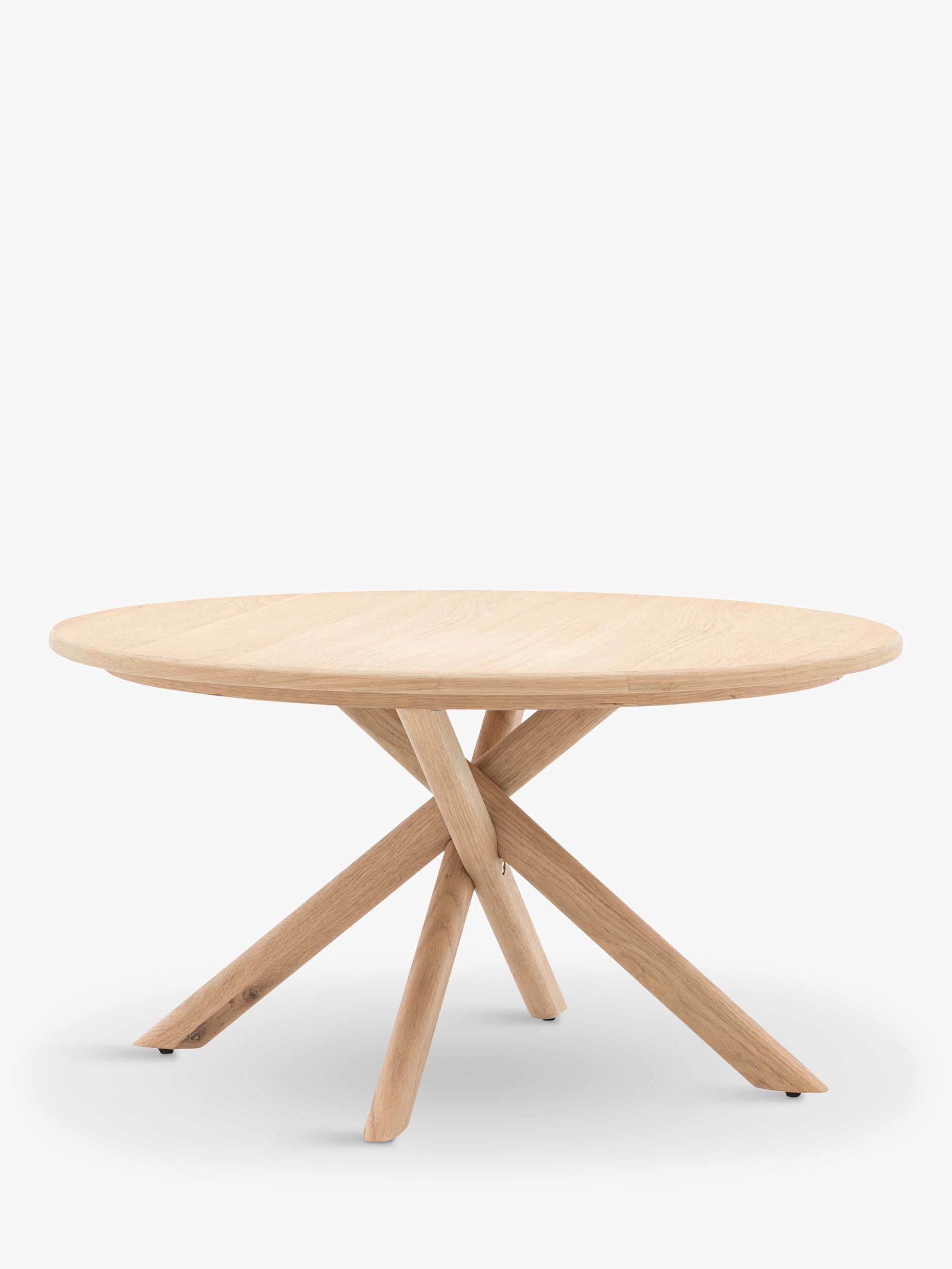 Gallery Direct Winslow coffee table natural round, UK version