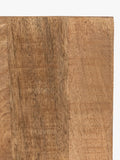 Gallery Direct side table in natural mango wood finish (British brand)