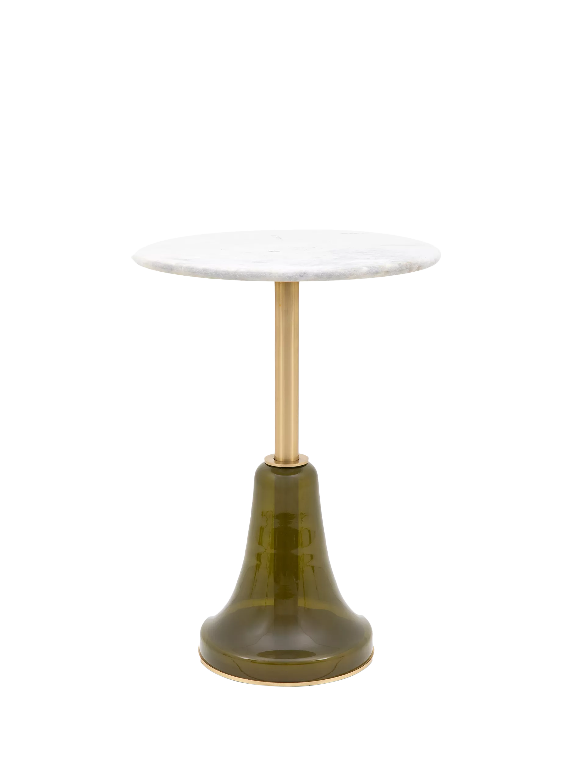 Gallery Direct Palmer side table dusk glass marble top UK version