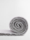 Barbour Ellison scarf light grey 180cm, imported from the UK