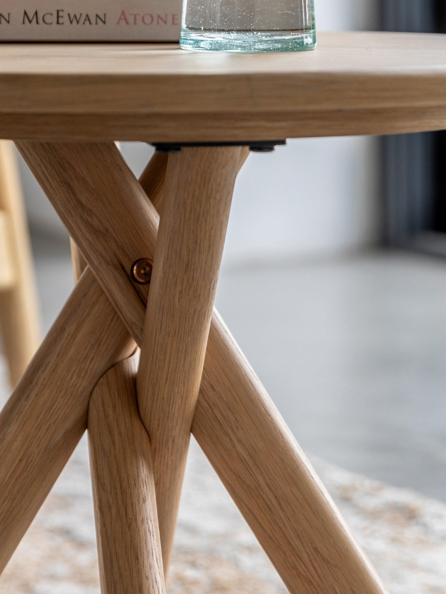 Gallery Direct Winslow side table natural - British product
