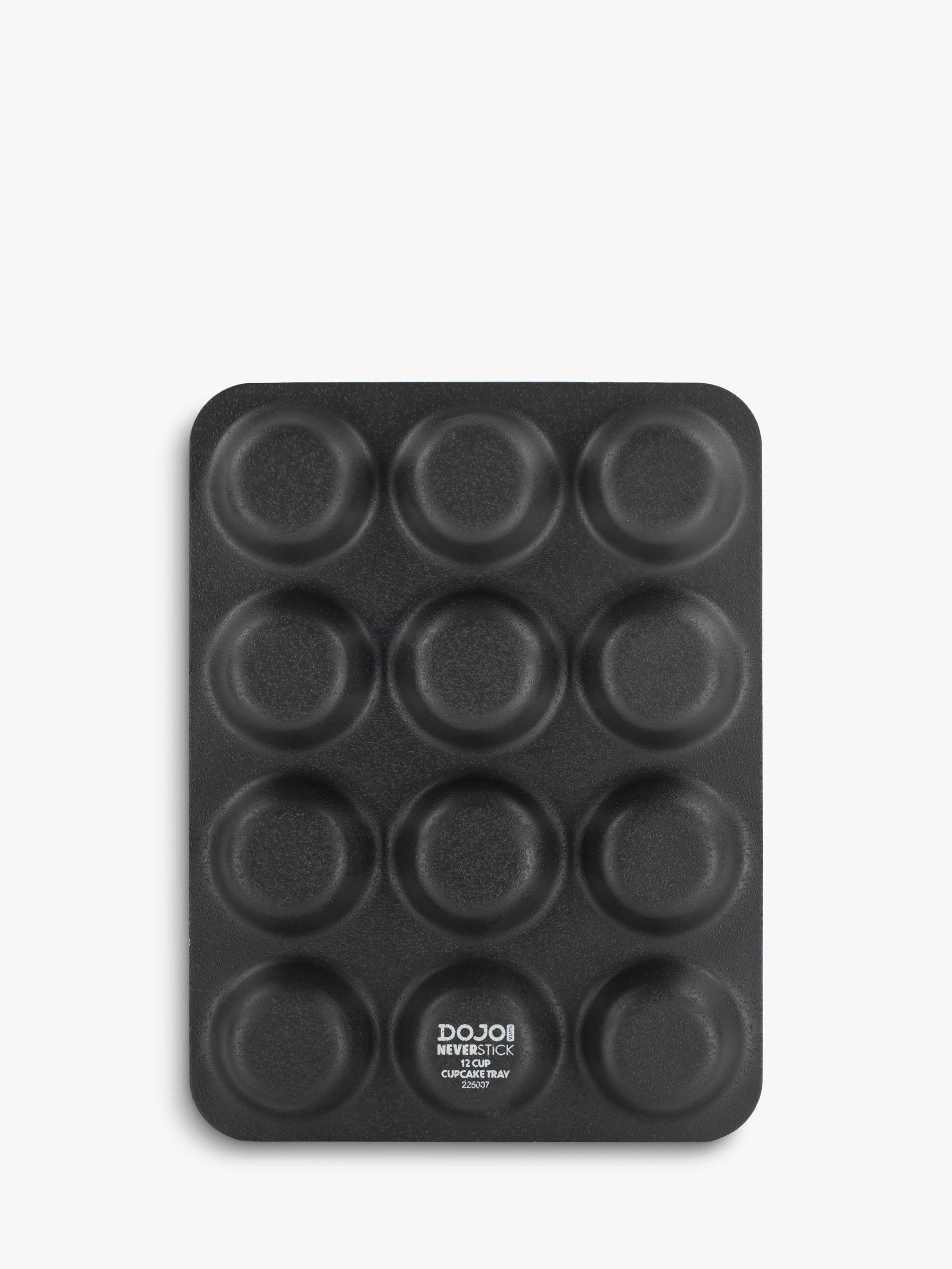 Dojo Yumi Neverstick cupcake tray 12 cup, imported from the UK