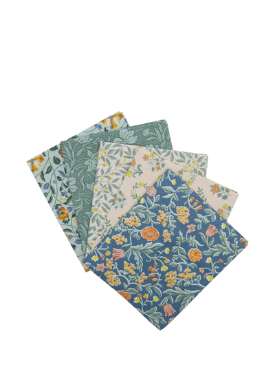 John Lewis Liberty Fabrics Craft Garden Collection May's Flowers Fat Quarters Pack of 5- Buy online at McGrocer