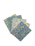 Liberty Fabrics Craft Garden May's Flowers fat quarters pack of 5 (British brand)