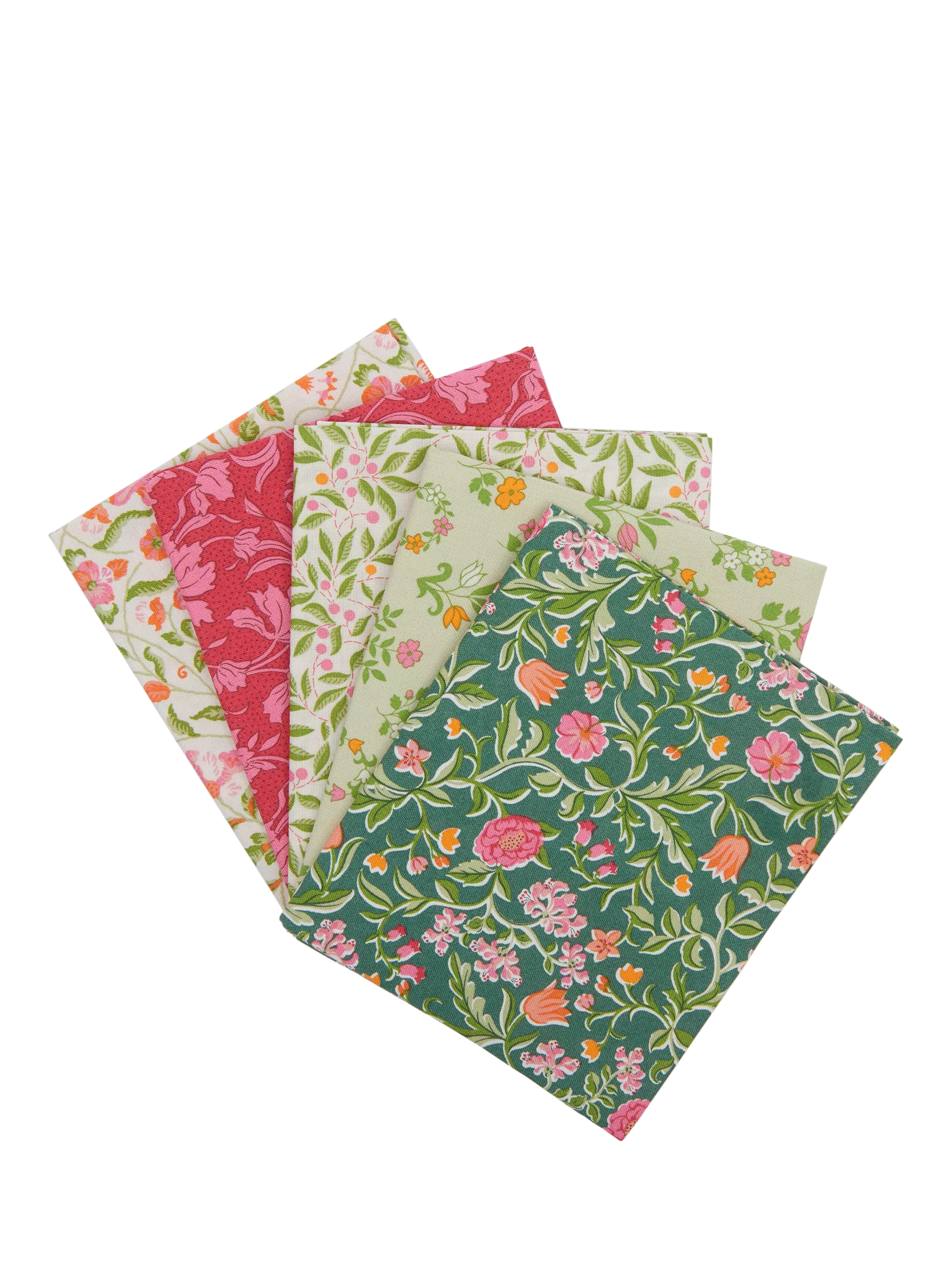 Liberty Fabrics Craft Garden fat quarters pack of 5 (British brand)