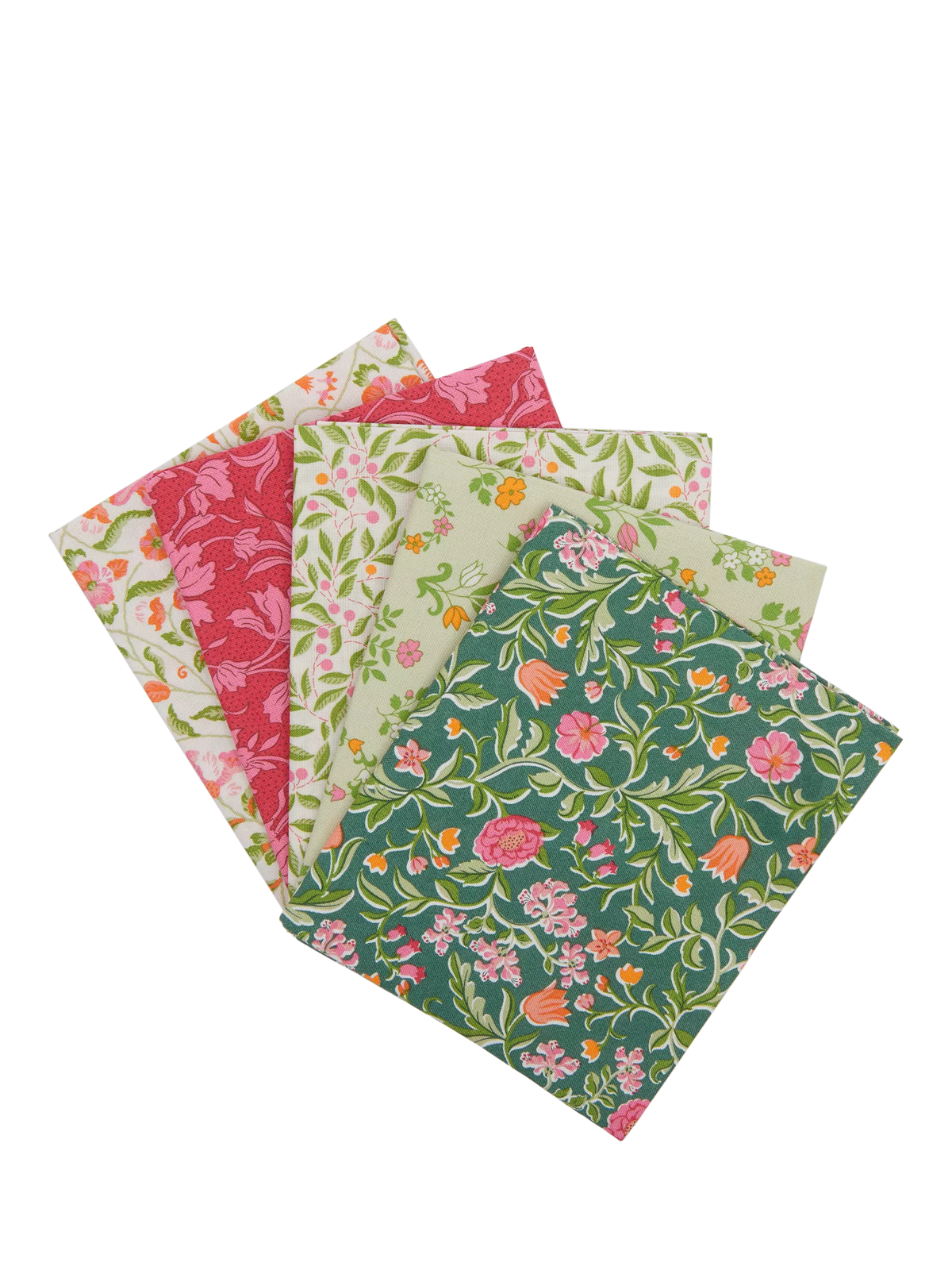 Liberty Fabrics Craft Garden fat quarters pack of 5 (British brand)