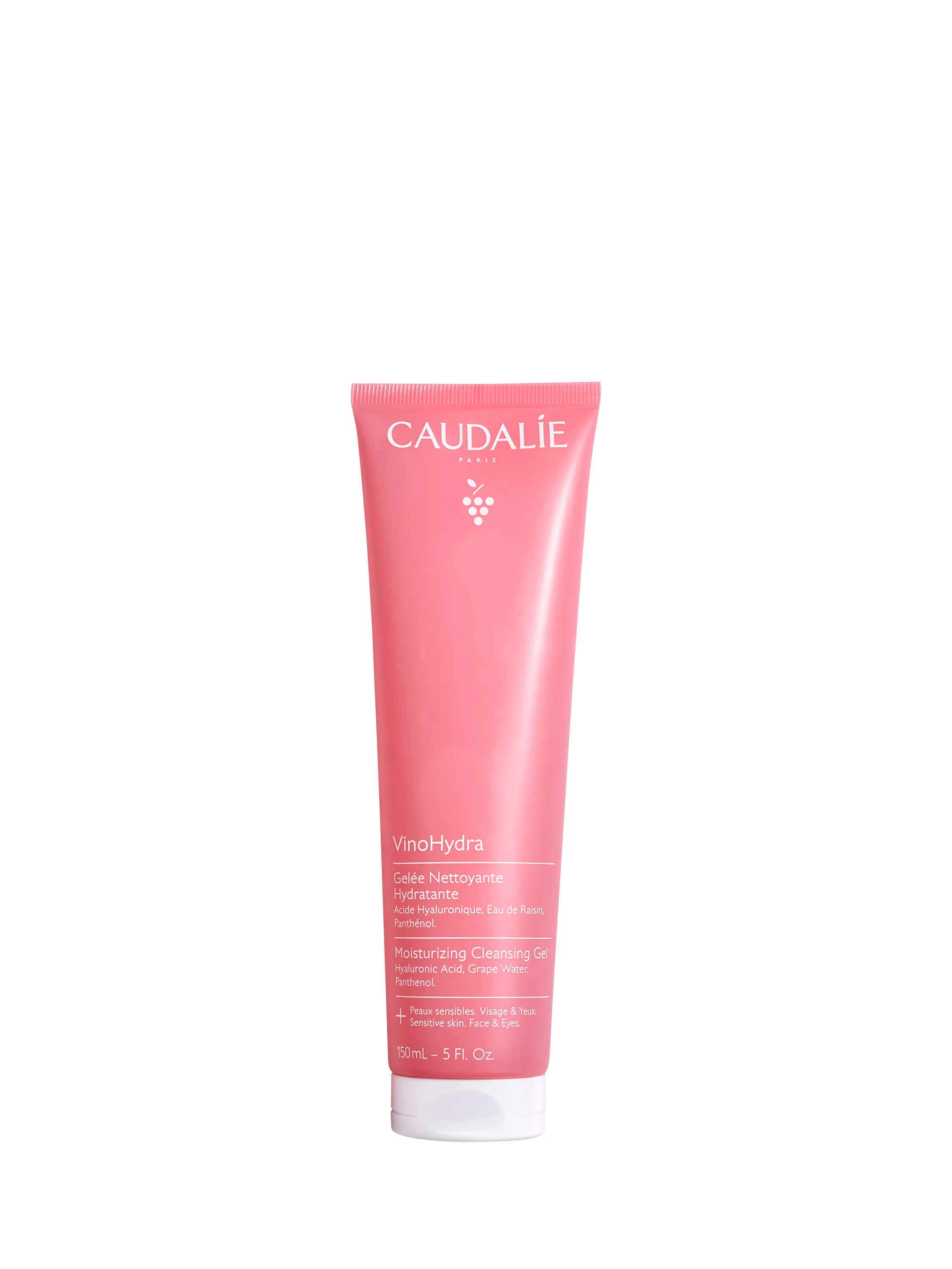 Caudalie VinoHydra moisturising gel cleanser 150ml, imported from the UK