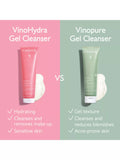 Caudalie VinoHydra moisturising gel cleanser 150ml, imported from the UK