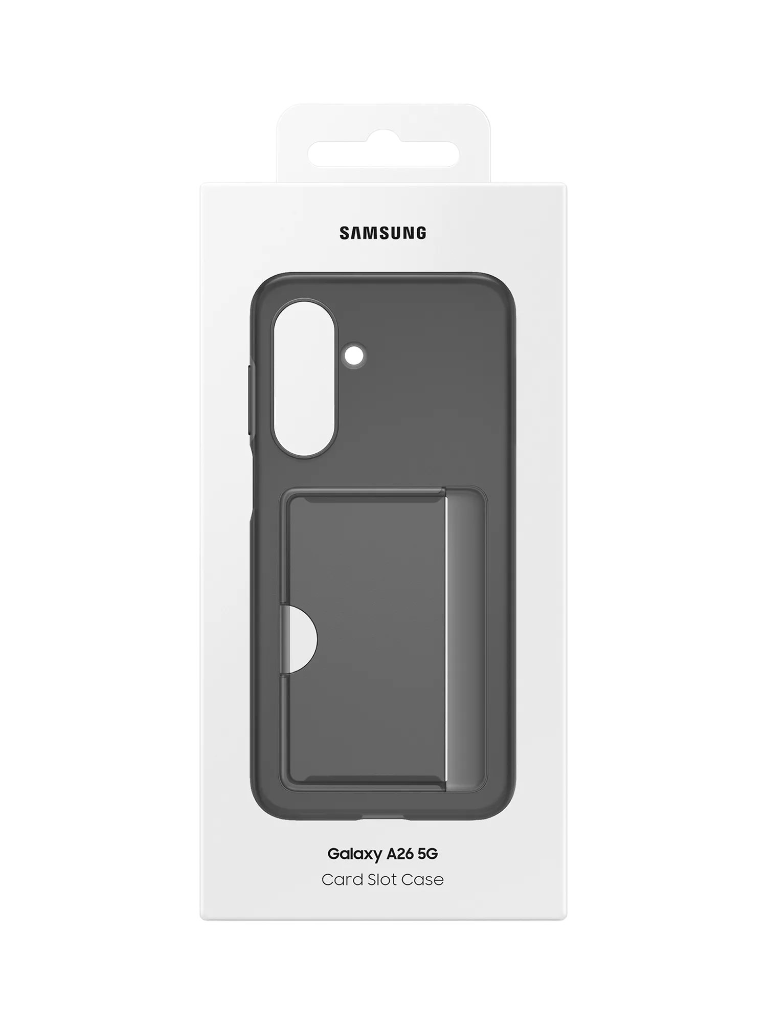 Samsung Galaxy A26 card slot case black, UK version