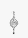 Michael Kors Izzy women's round bracelet watch in silver (British brand)