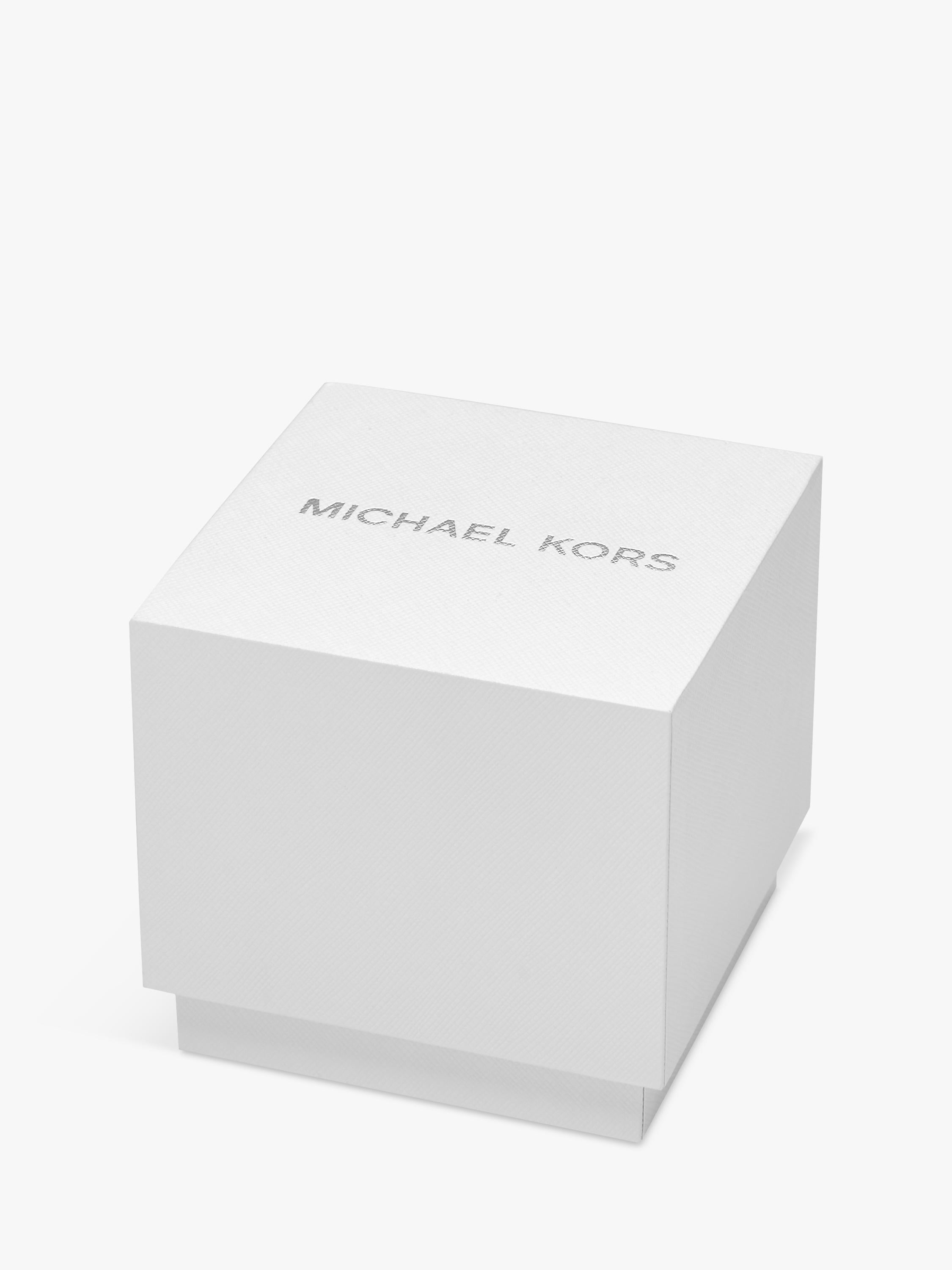 Michael Kors Izzy women's round bracelet watch in silver (British brand)