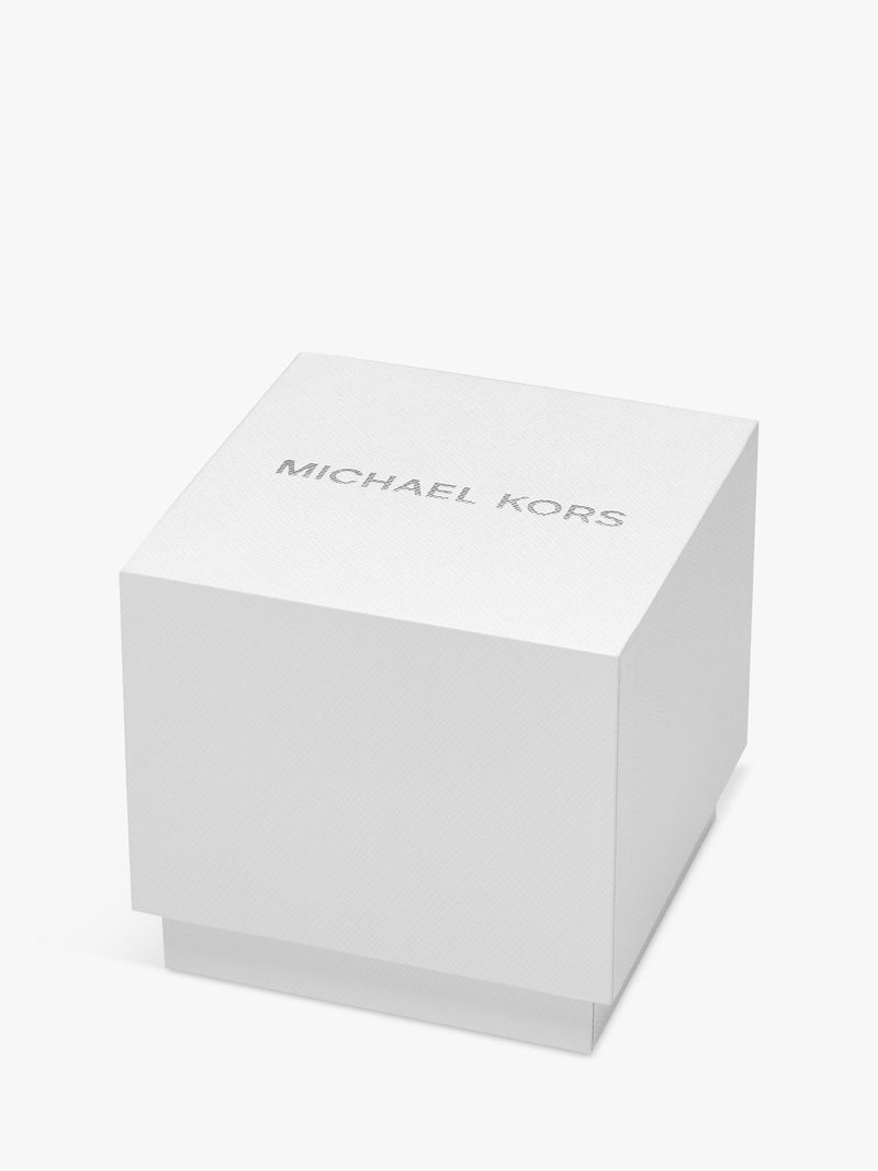 Michael Kors Izzy women's round bracelet watch in silver (British brand)