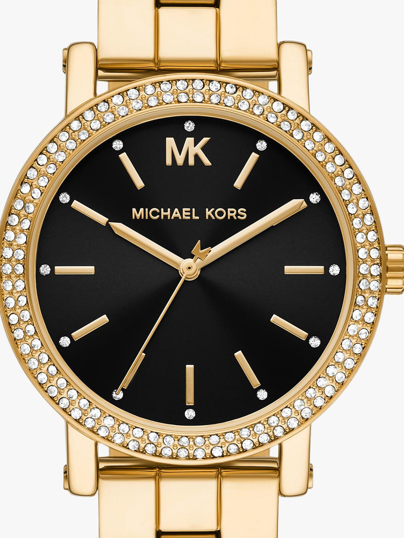Michael Kors Corey women's studded bracelet watch - British product