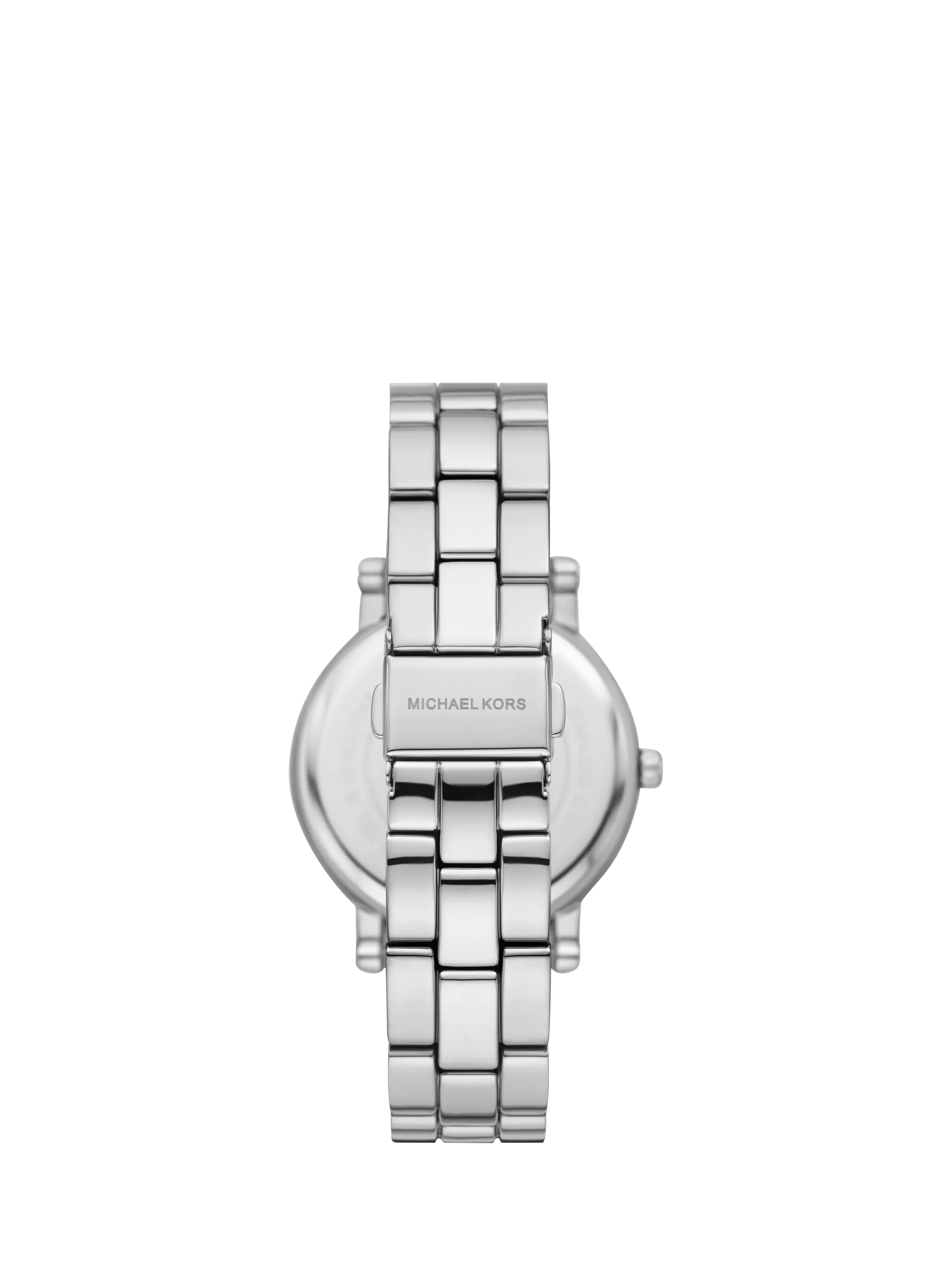 Michael Kors Corey watch 38mm studded bracelet silver - British product