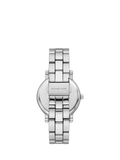 Michael Kors Corey watch 38mm studded bracelet silver - British product