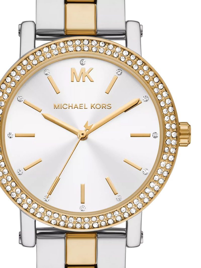 Michael Kors Corey watch two-tone bracelet - British product