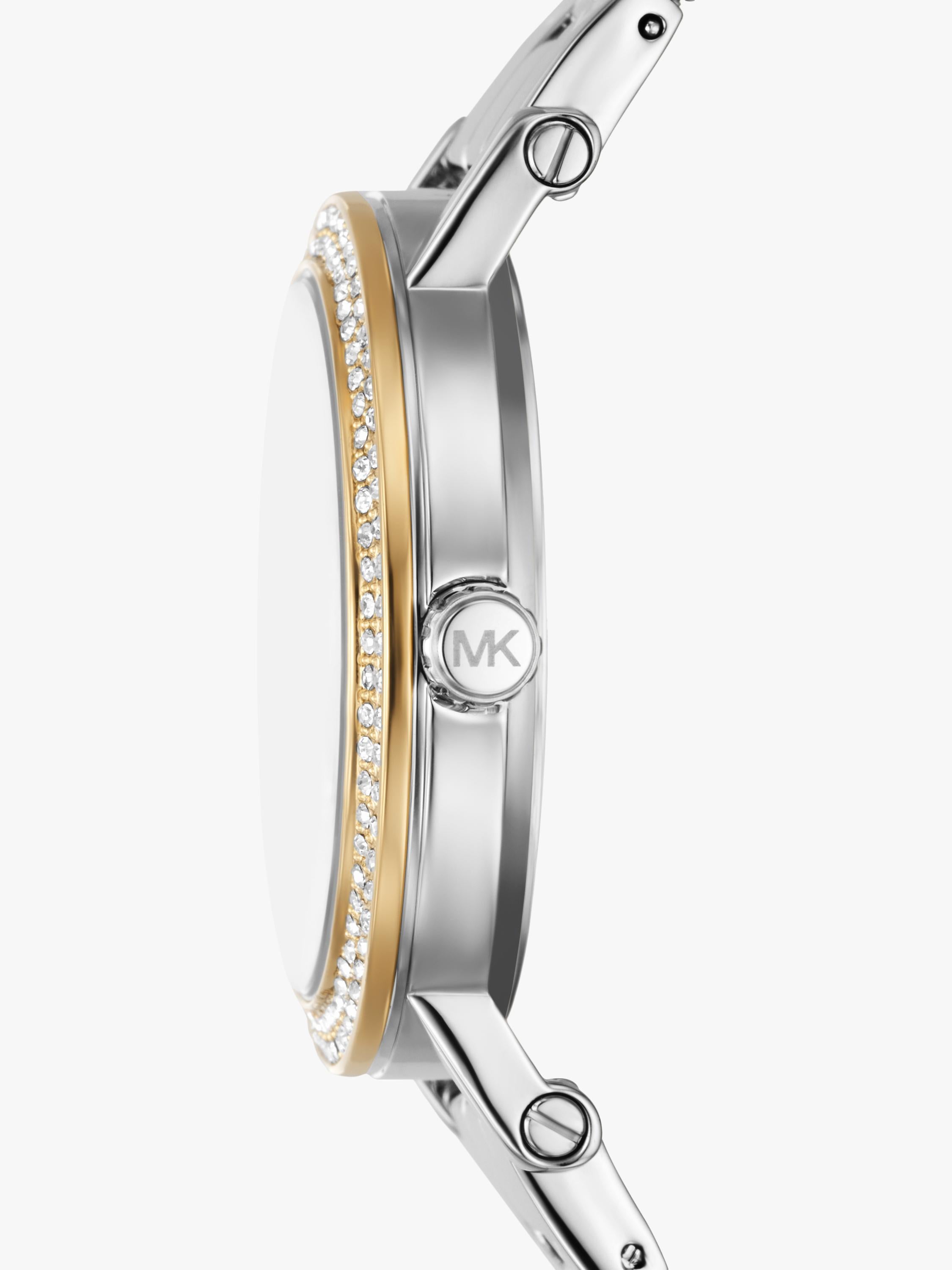 Michael Kors Corey watch two-tone bracelet - British product