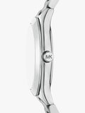 Michael Kors silver watch gift set Slim Runway, imported from the UK