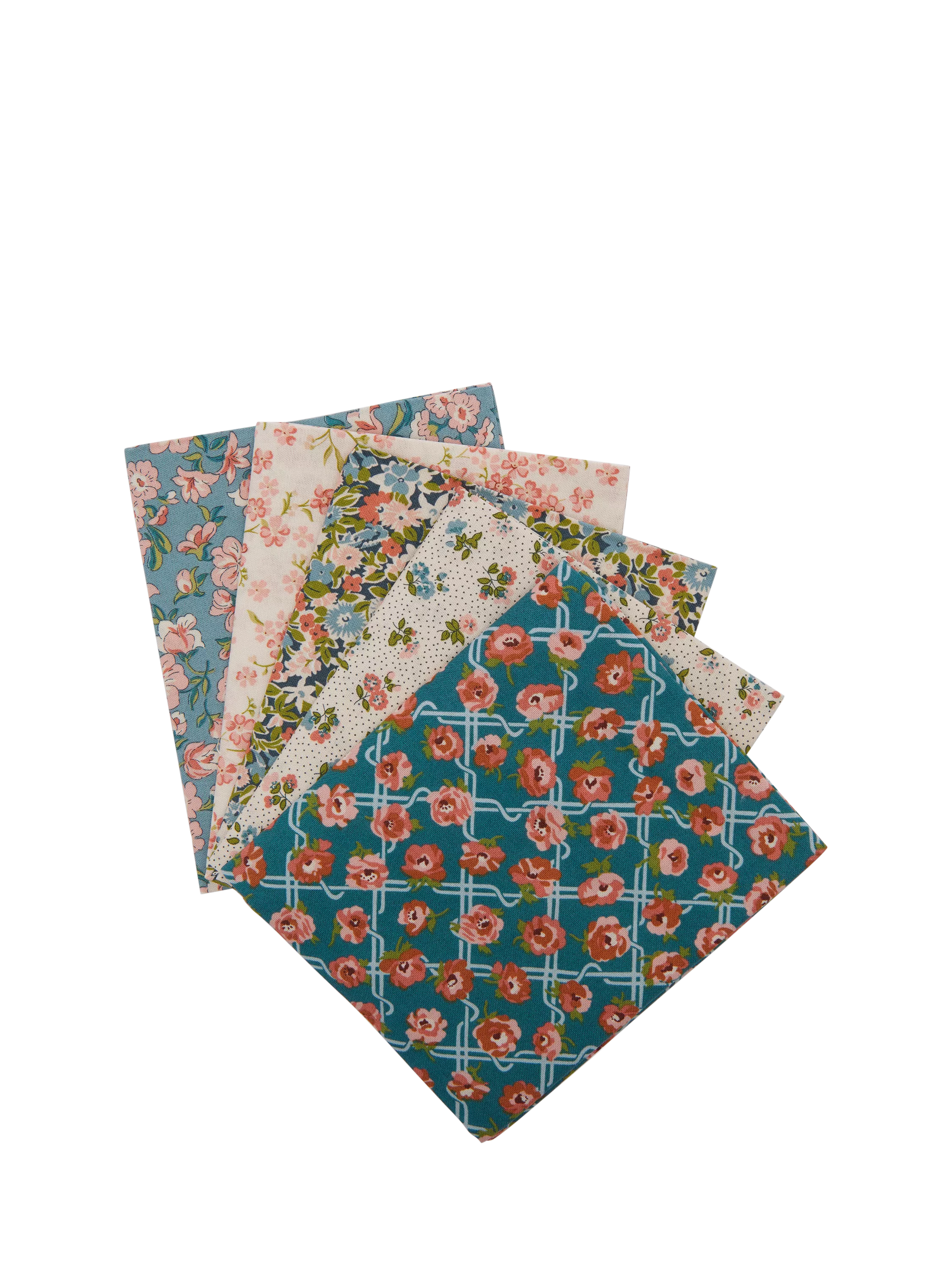 Liberty Fabrics floral fat quarters pack of 5 (British brand)