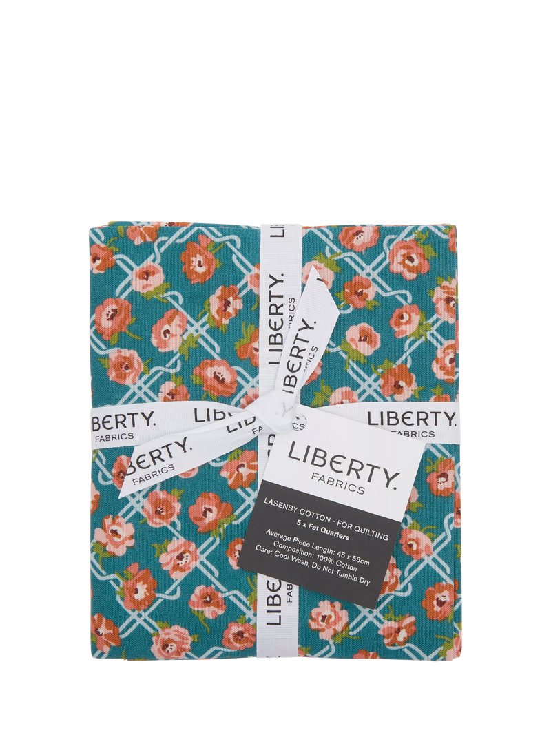 Liberty Fabrics floral fat quarters pack of 5 (British brand)