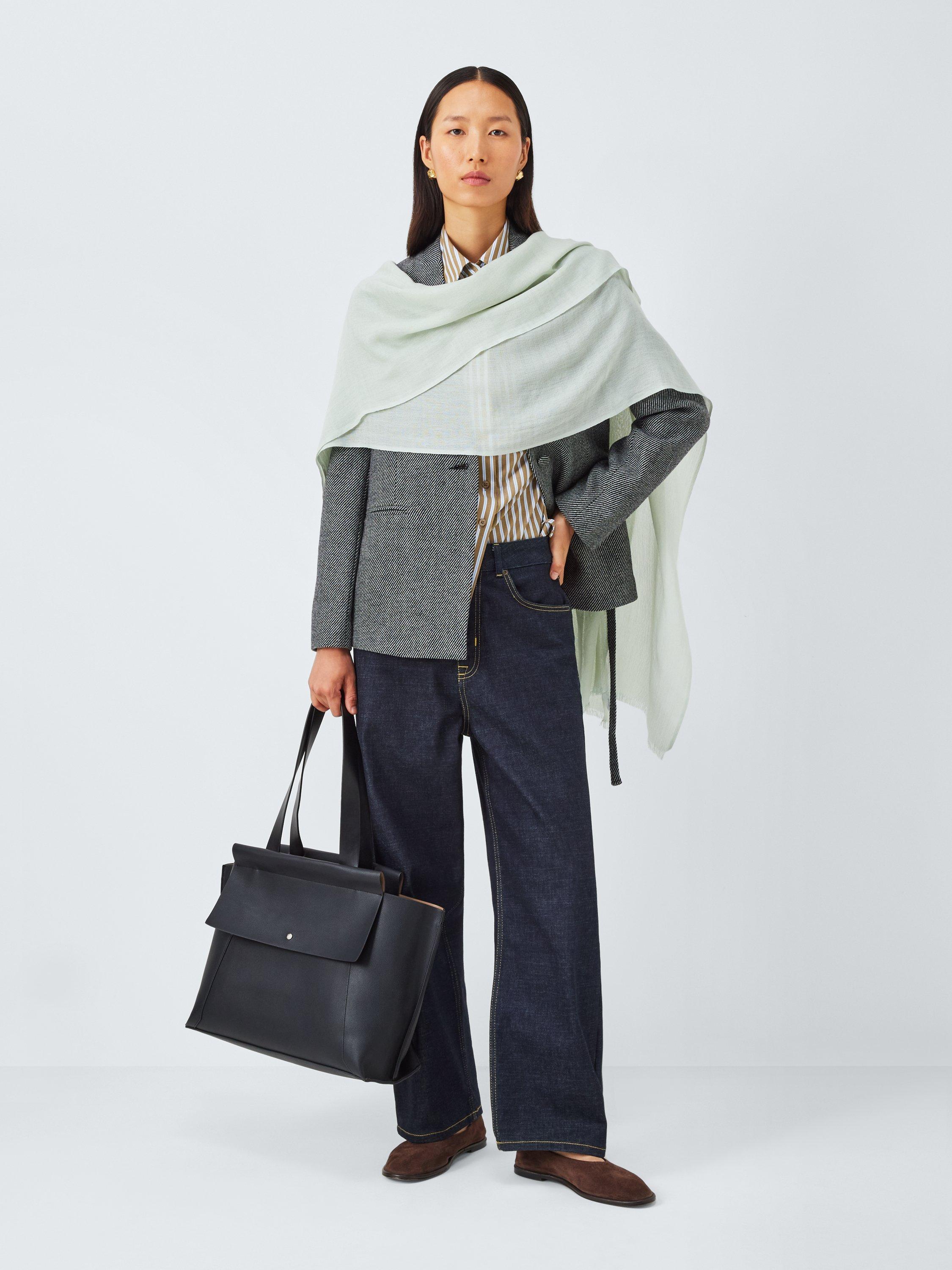 John Lewis plain wrap scarf 70x180cm - British product