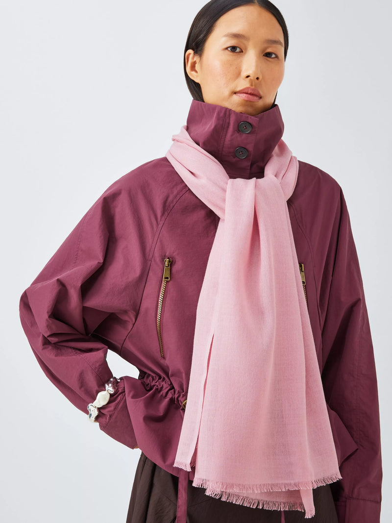 John Lewis plain wrap scarf 70x180cm - British product