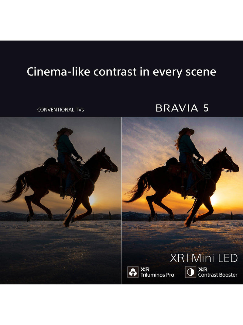 Sony Bravia 5 4K Mini LED TV 75 inch - British product