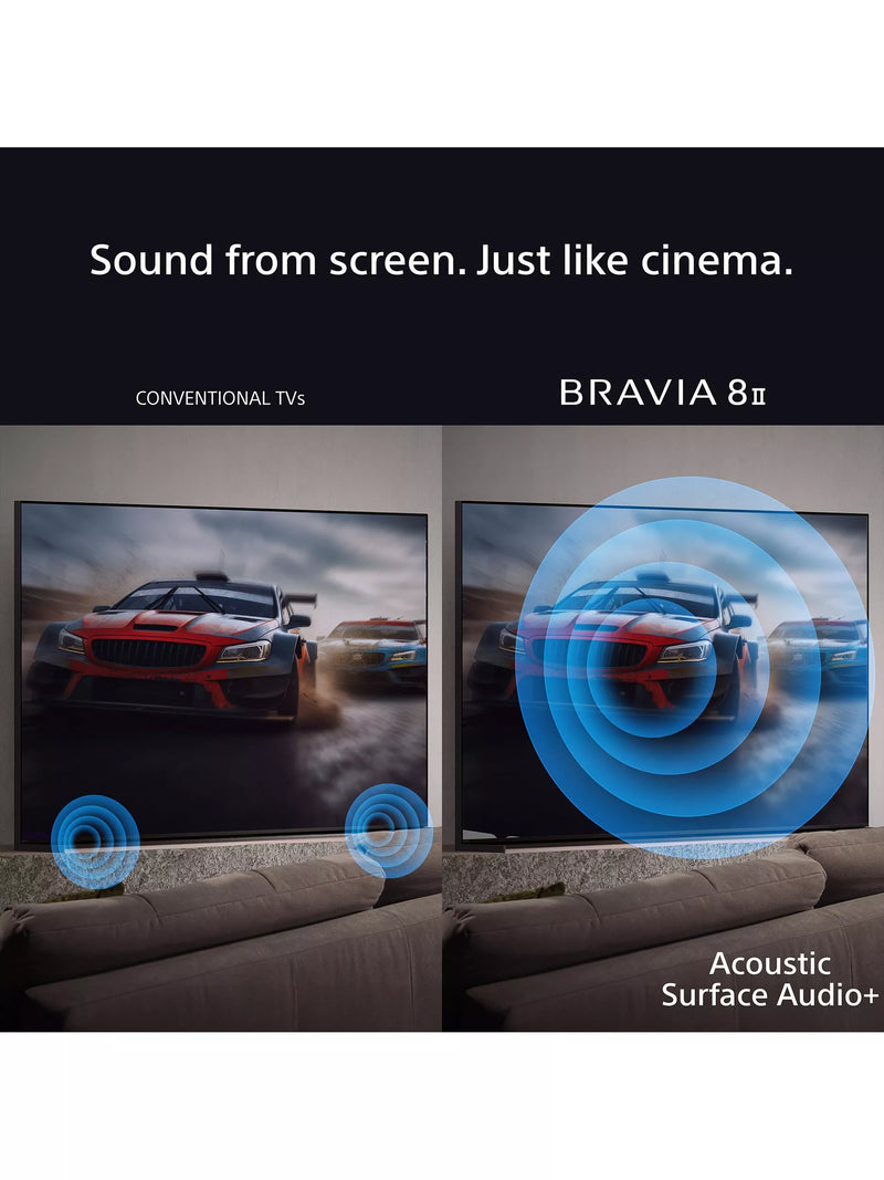 Sony Bravia 8 II 55 inch QD-OLED smart TV (British brand)
