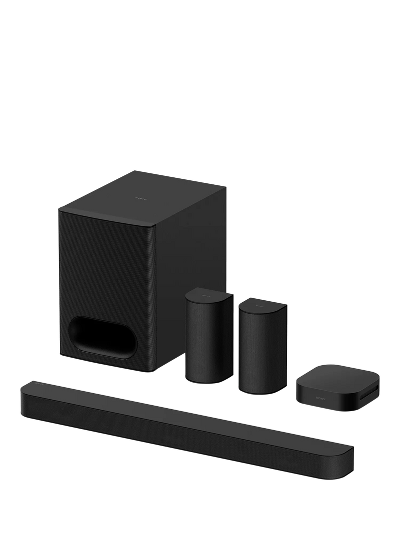 Sony BRAVIA soundbar with wireless subwoofer and rear speakers, UK version