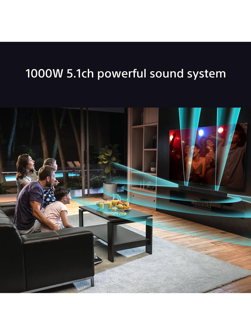 Sony BRAVIA soundbar with wireless subwoofer and rear speakers, UK version