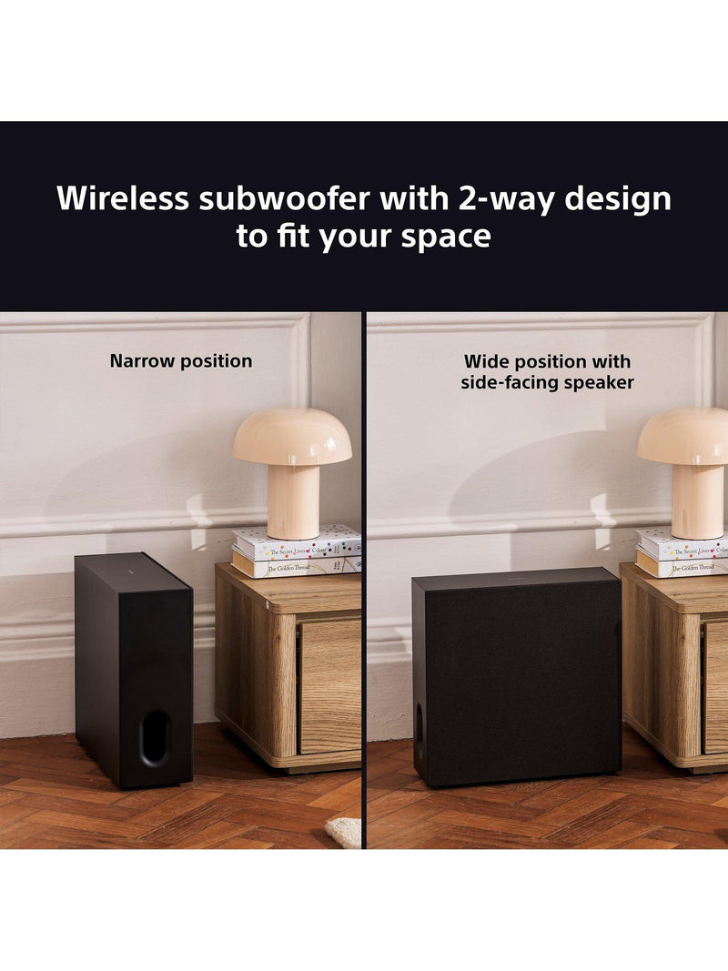 Sony Bravia Theatre Sub 7 wireless subwoofer black - British product