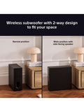 Sony Bravia Theatre Sub 7 wireless subwoofer black - British product