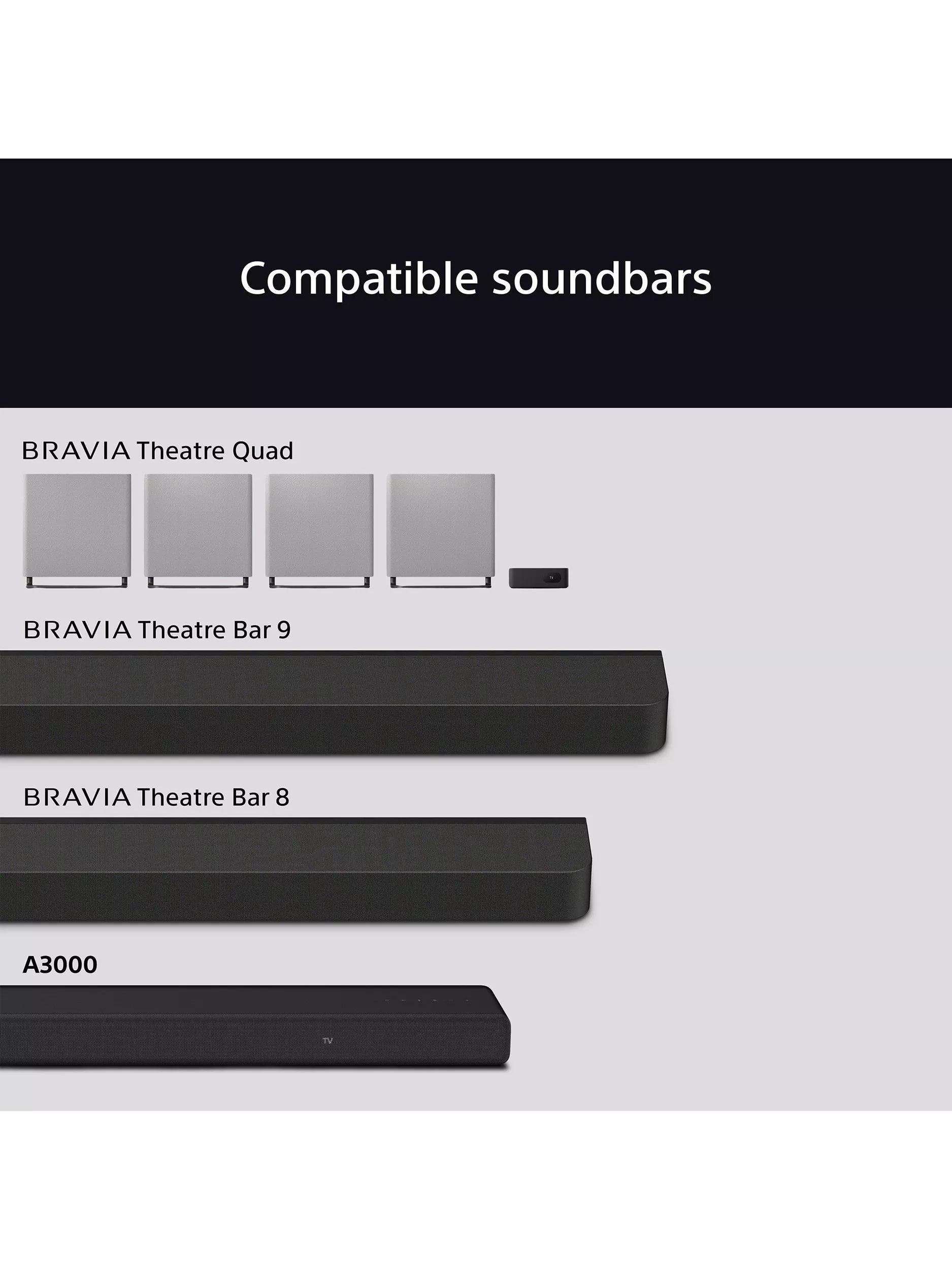 Sony Bravia Theatre Sub 7 wireless subwoofer black - British product
