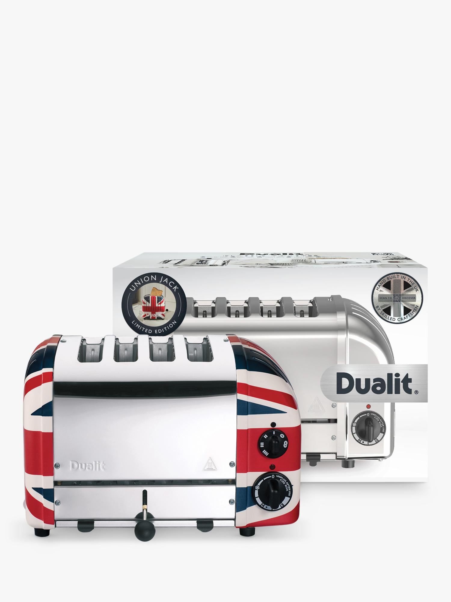 Dualit toaster Union Jack 4 slice (British brand)