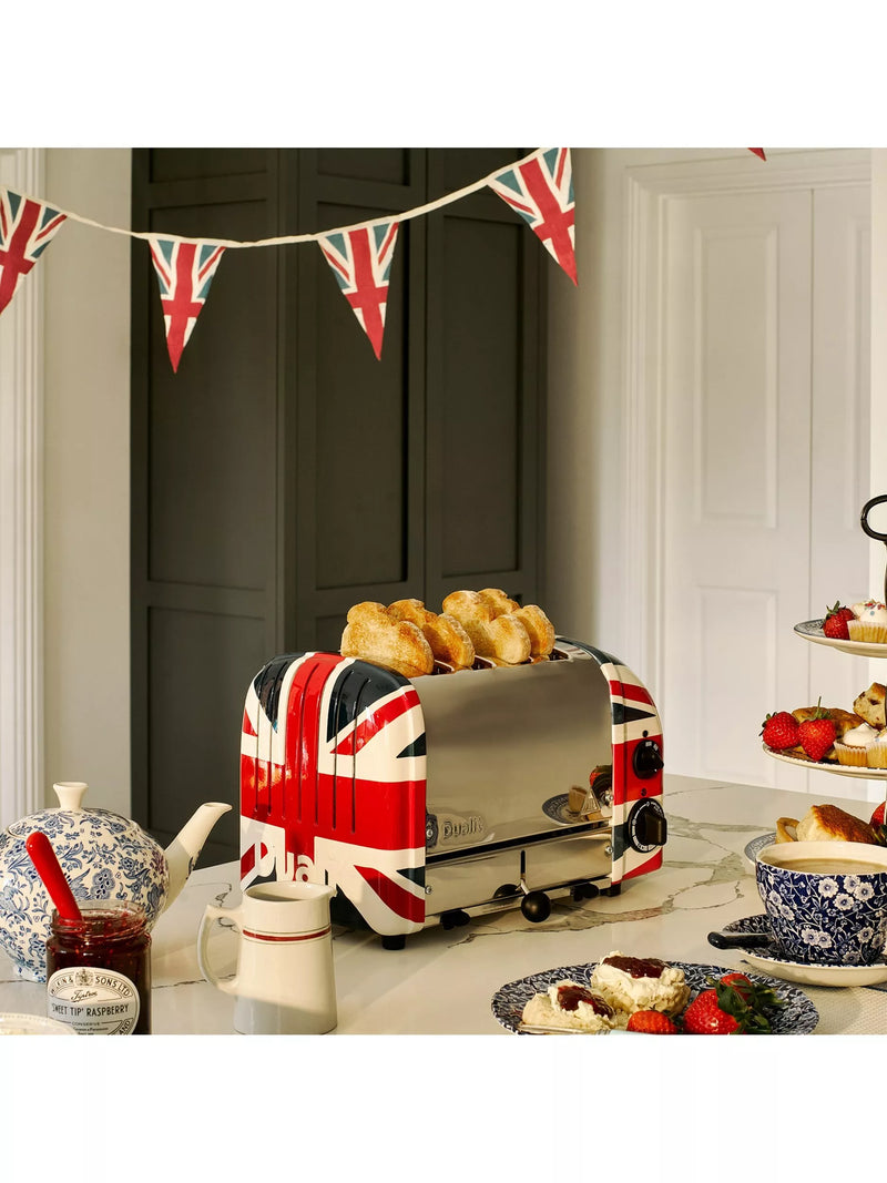 Dualit toaster Union Jack 4 slice (British brand)