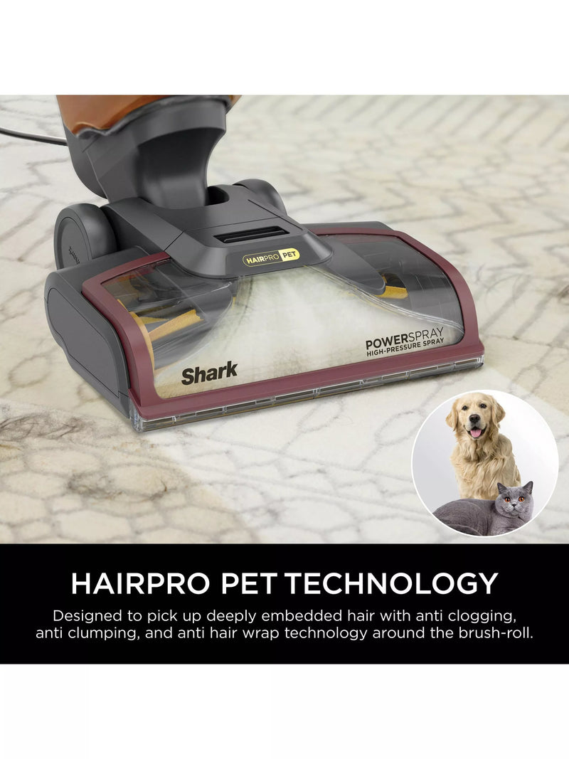 Shark EX220UK carpet cleaner model, imported from the UK