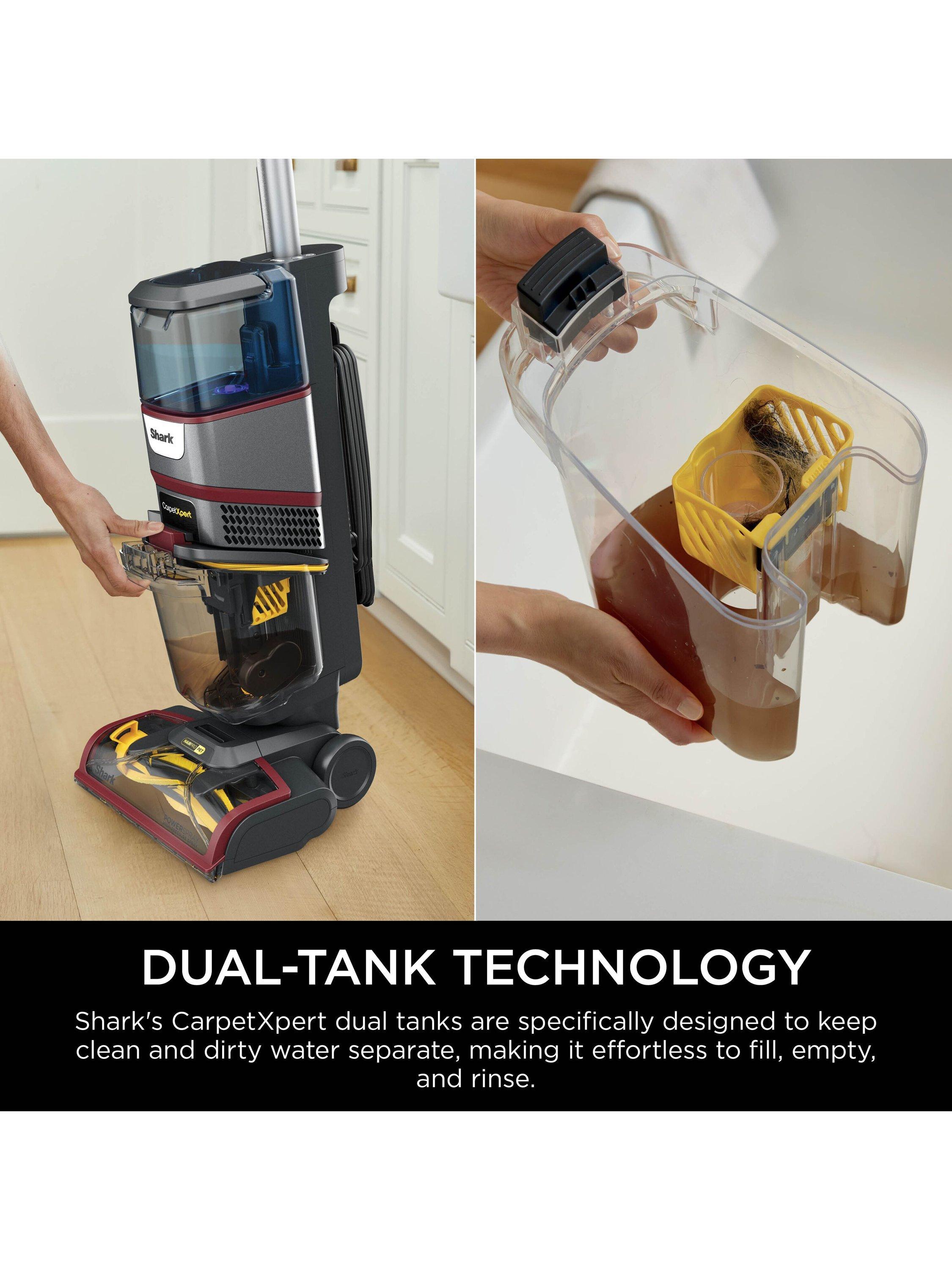 Shark EX220UK carpet cleaner model, imported from the UK