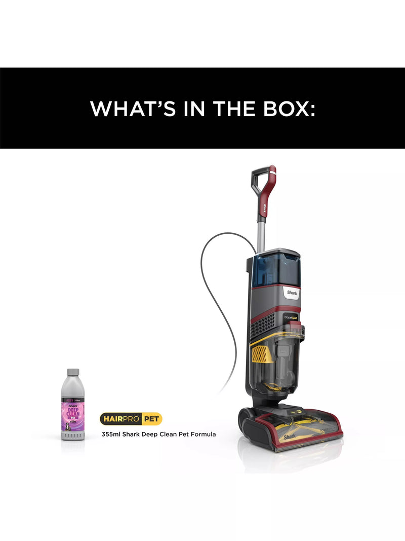 Shark EX220UK carpet cleaner model, imported from the UK