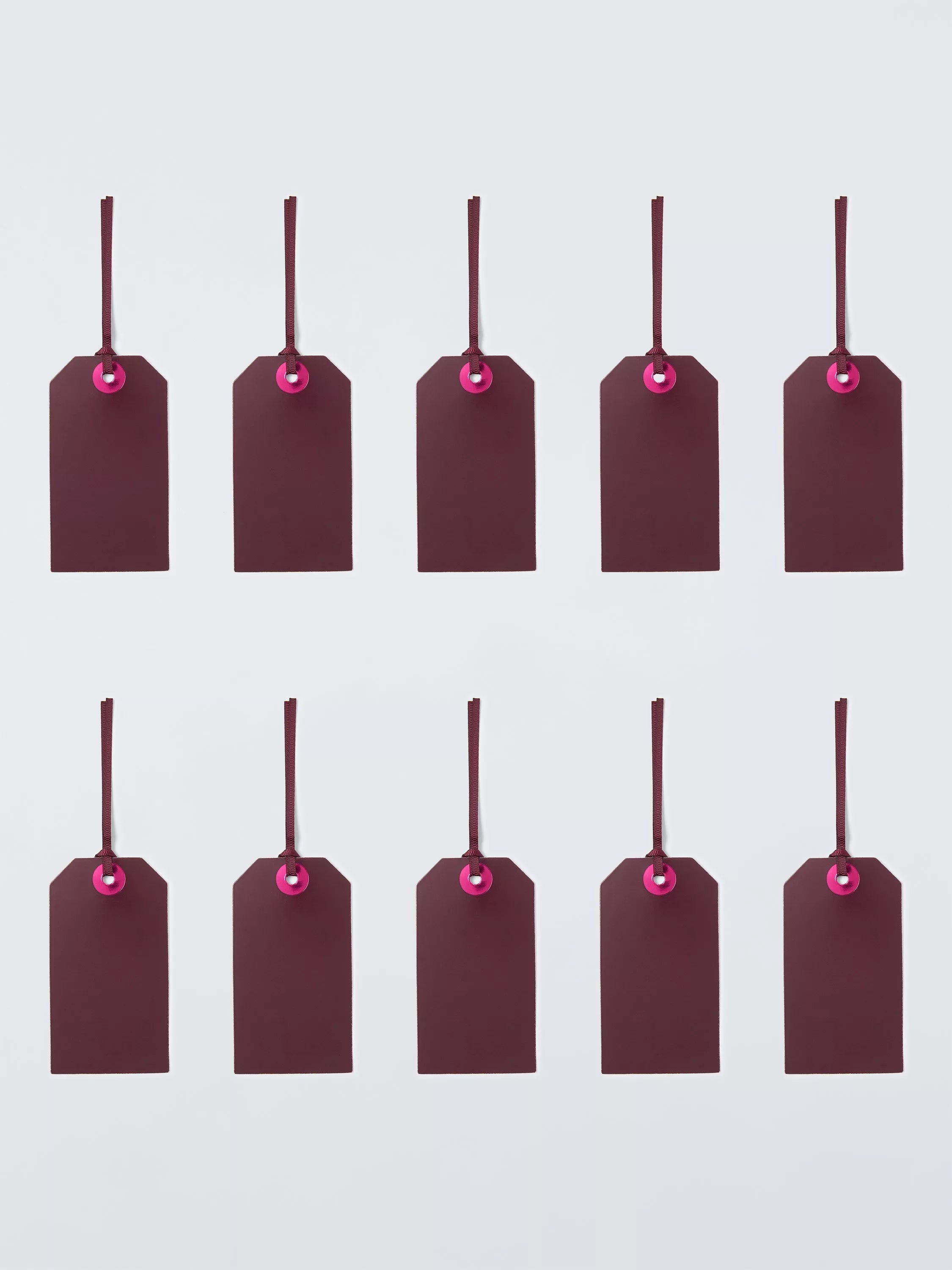 John Lewis Damson gift tags pack of 10, imported from the UK