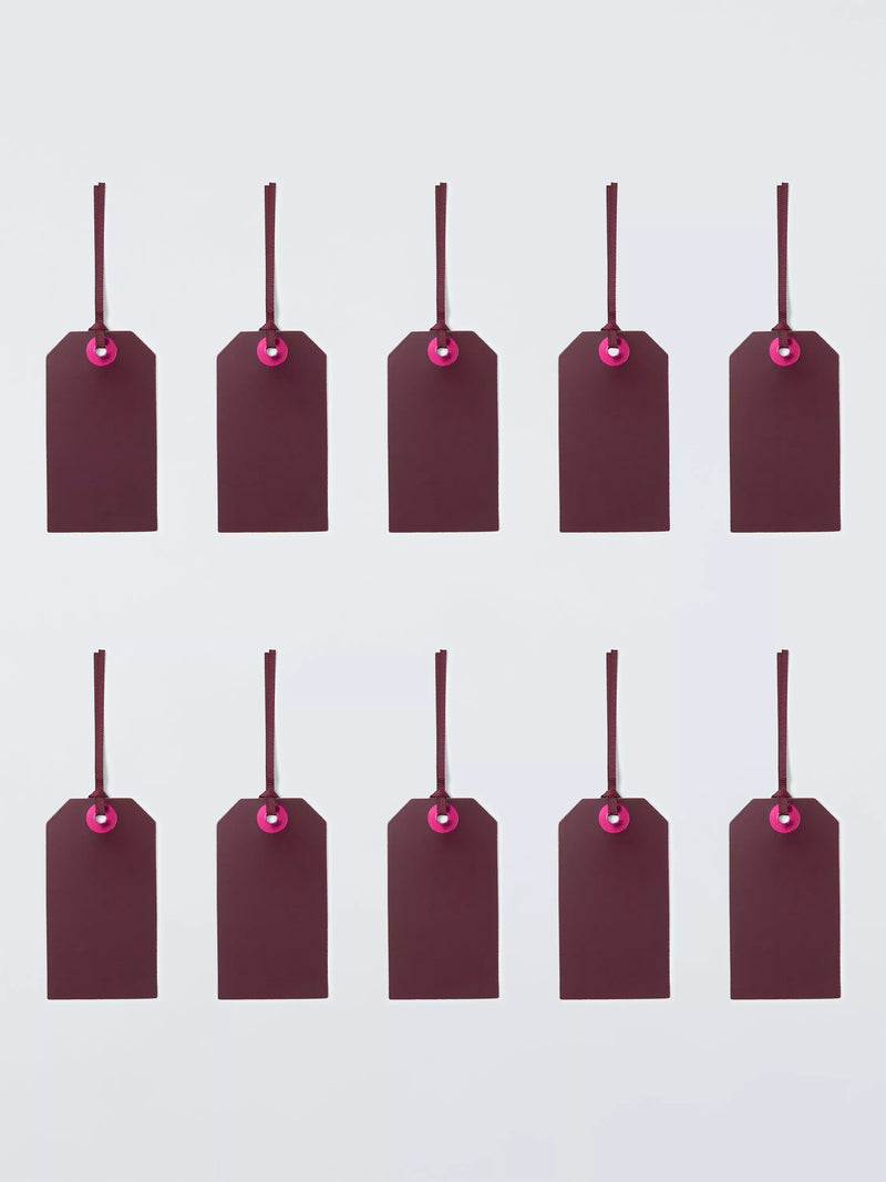 John Lewis Damson gift tags pack of 10, imported from the UK
