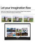 HP Chromebook 15 laptop Intel N100 processor 4GB RAM 128GB SSD, UK version