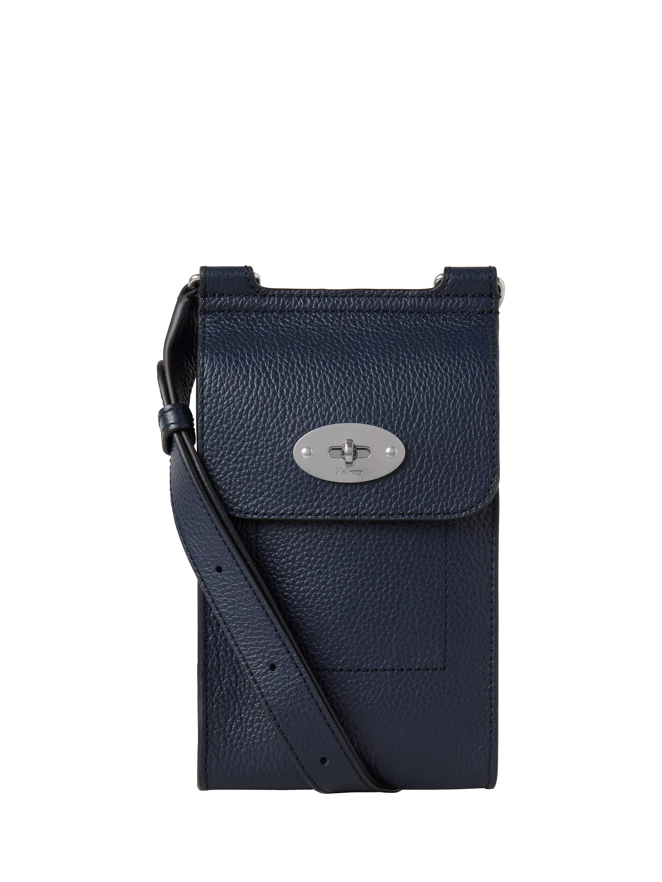 Mulberry Mini Antony Eco Scotchgrain og flat kalveskinn veske