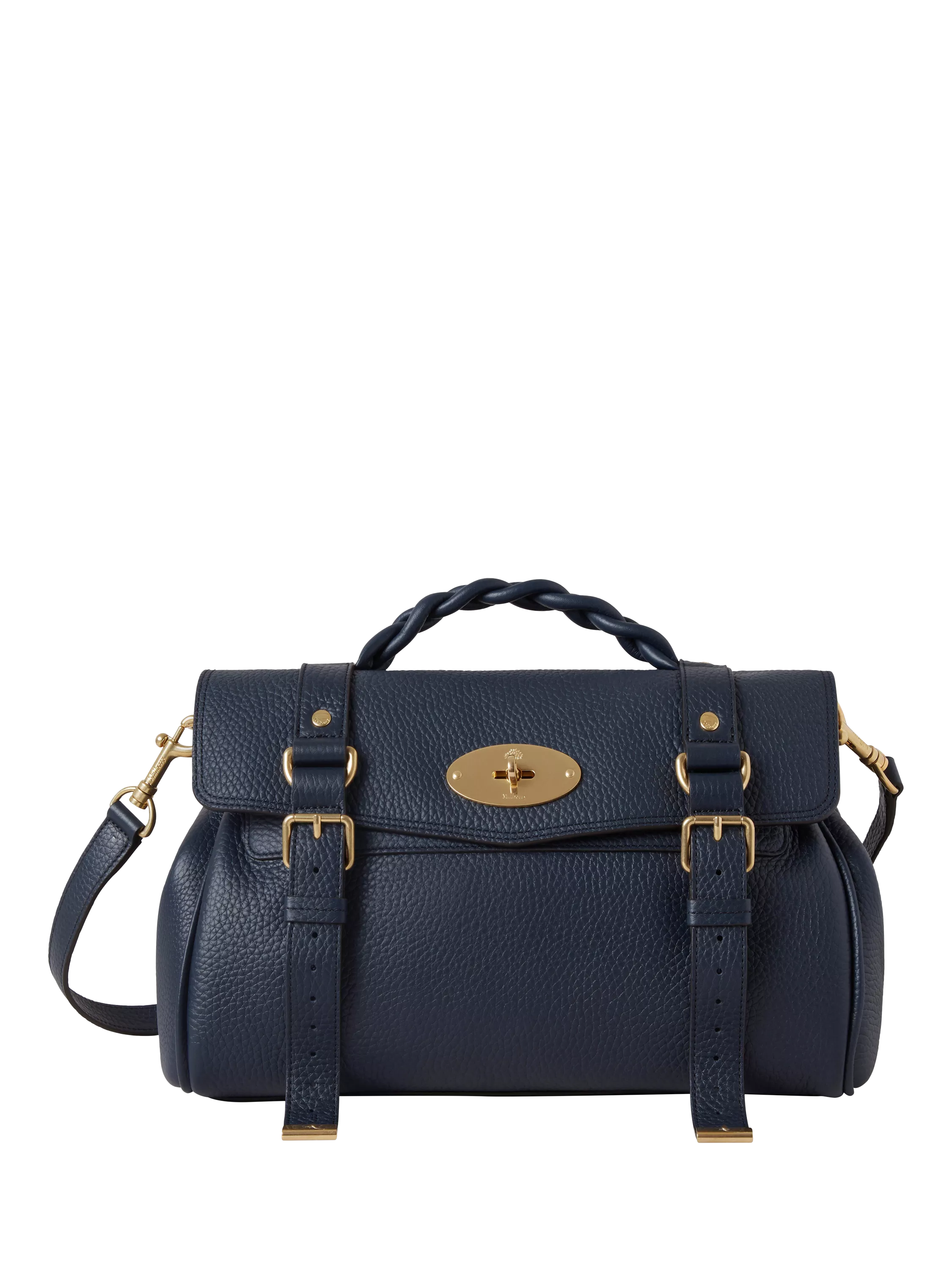 Mulberry Alexa Heavy Grain Leather Shoulder Bag