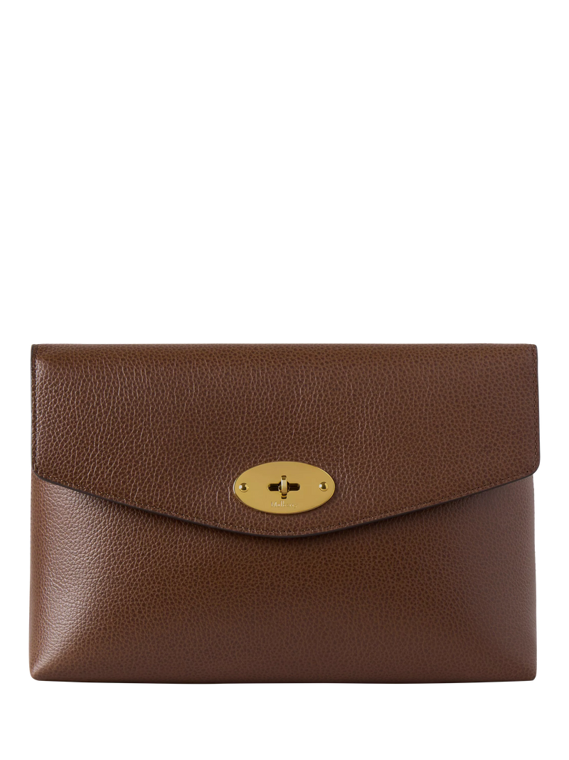 Mulberry Darley Classic Grain Large Cosmetic Pouch