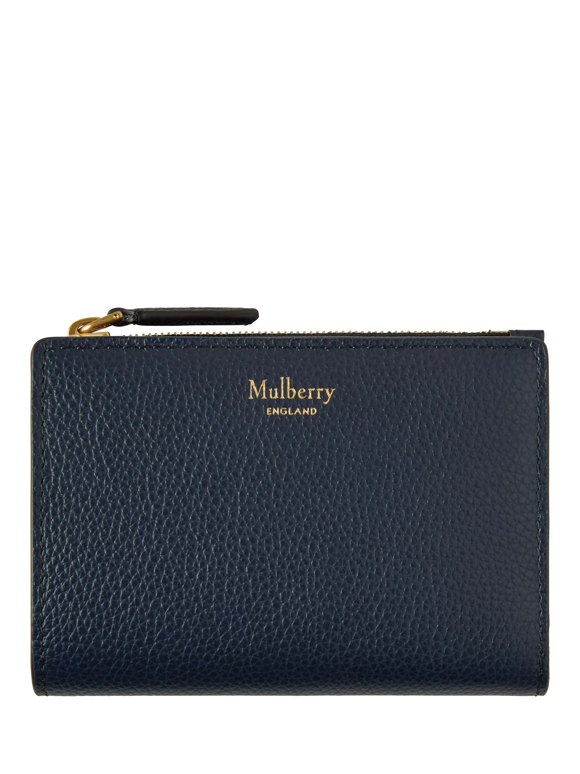 Mulberry Continental Leather Bifold Zip Purse