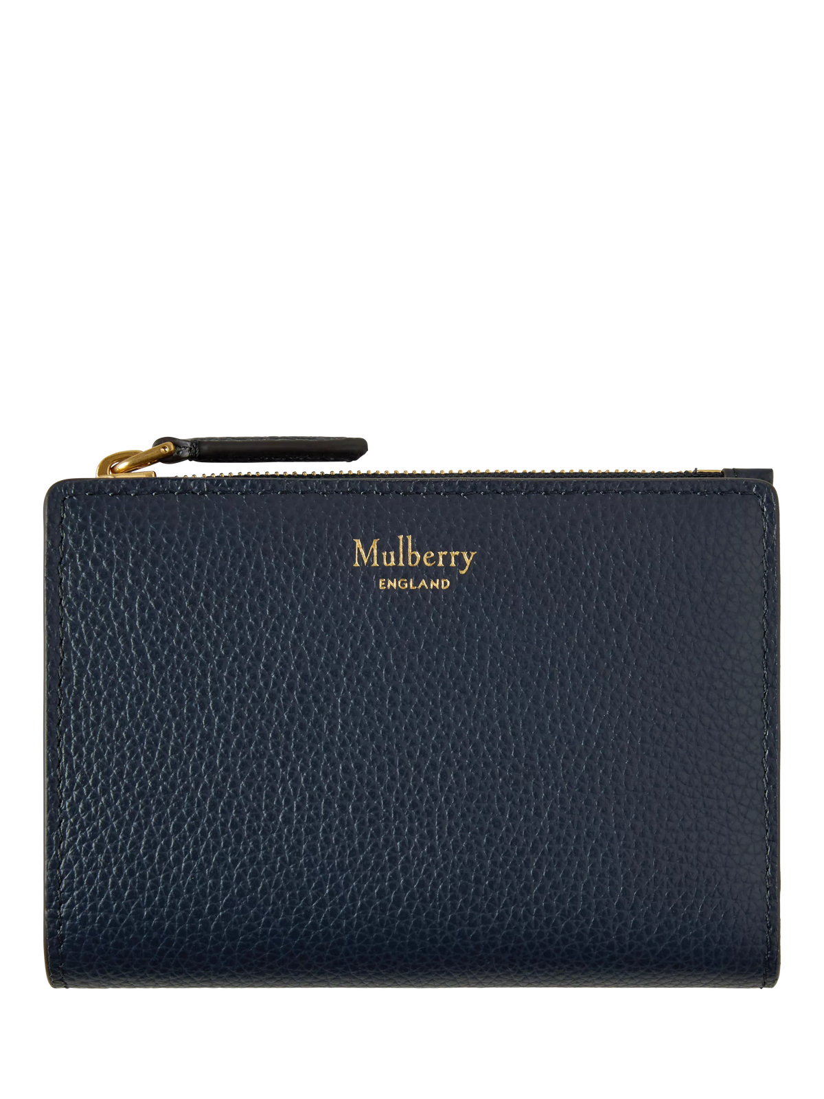 Mulberry Continental Leather Bifold Zip Purse